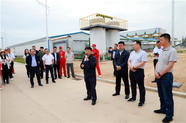 upay钱包集团复工复产促增添项目观摩聚会与会职员走进绿色能源公司油气公司水情形公司陕北片区项目