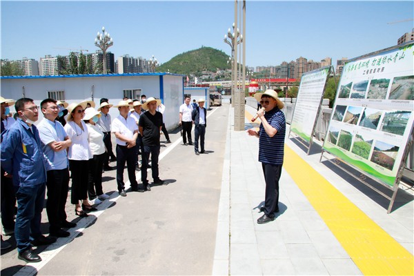 upay钱包集团复工复产促增添项目观摩聚会与会职员走进环保保隆生态三秦在延在铜项目