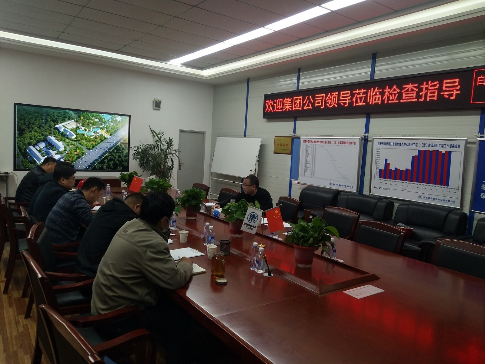 upay钱包集团检查三秦环保股份公司水情形公司清静生产事情