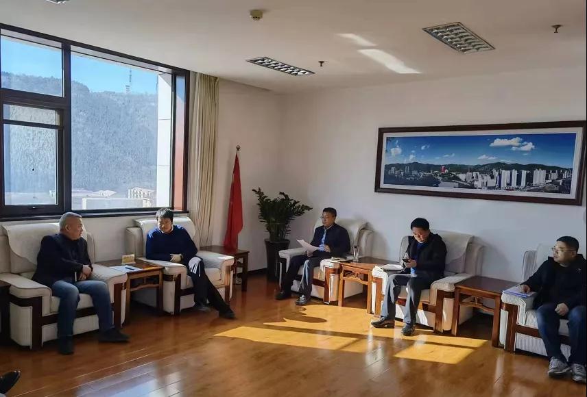 桂宏拜会延安市安塞区委副书记、、区政府党组书记李延武