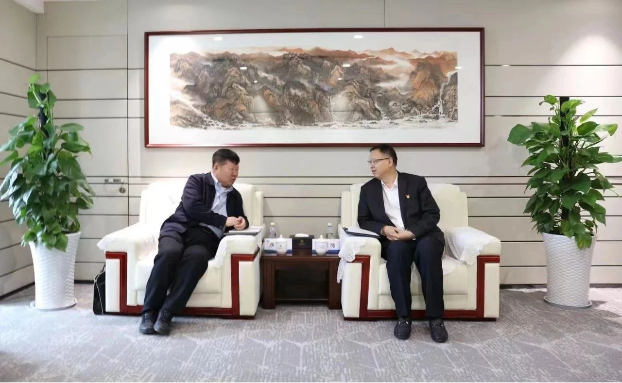 upay钱包集团与宁夏建投集团座谈交流